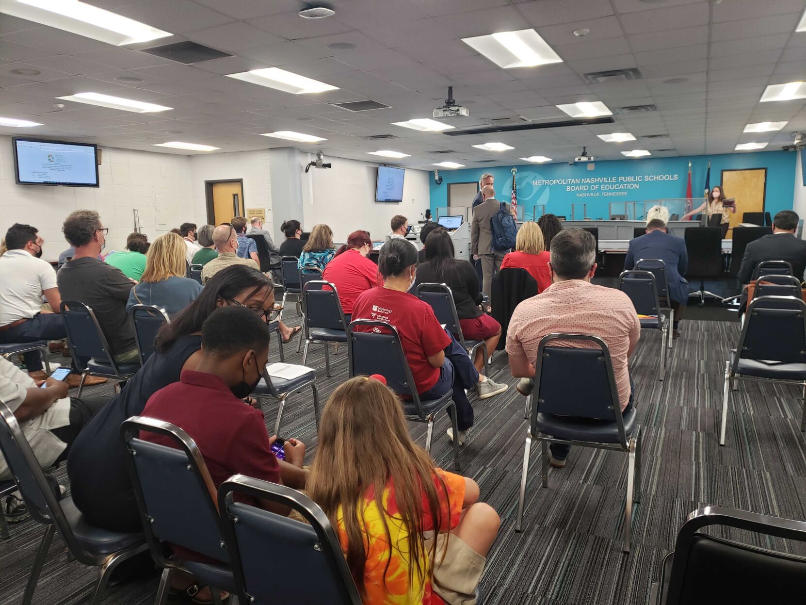 Chaos Ensues at MNPS Board Meeting Photo